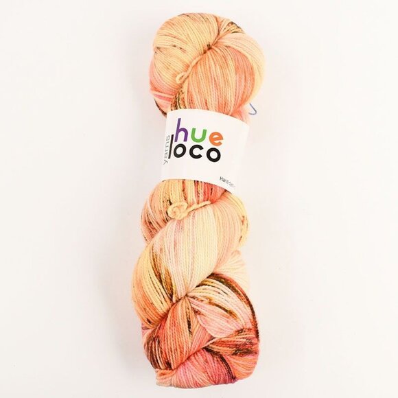 Hue Loco Solaris Spun Sock XL Yarn SW Merino Cashmere 2-Ply 600 Yds Solaris - Picture 1 of 3